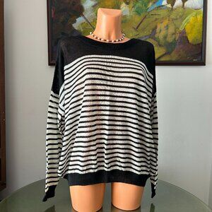 Zara Knit NWOT Striped Long-Sleeve Top